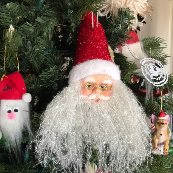 Rare Vintage 14”Large Santa Christmas Ornament - Picture 3 of 8